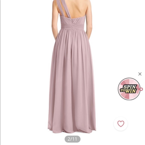 4 Azazie Vintage Mauve bridesmaids dresses - Picture 2 of 13